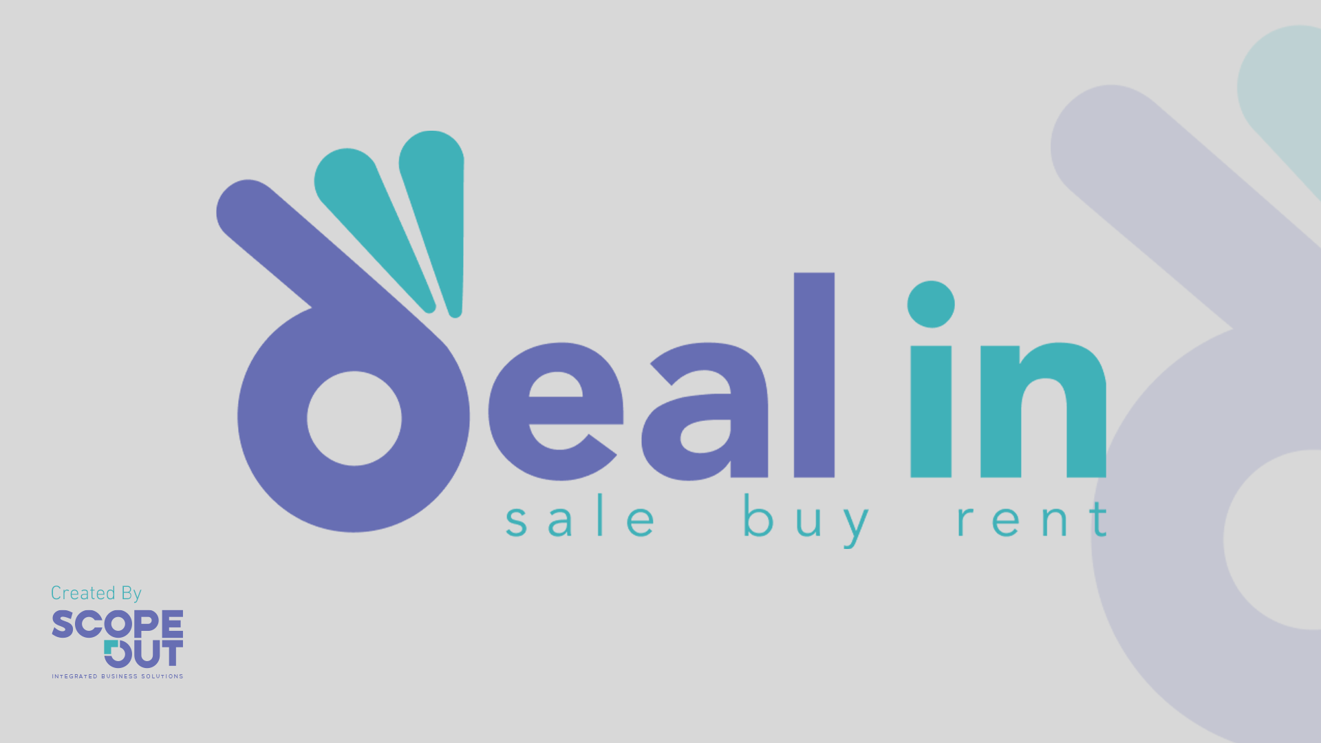 تصميم الهوية البصرية لتطبيق ديل إن